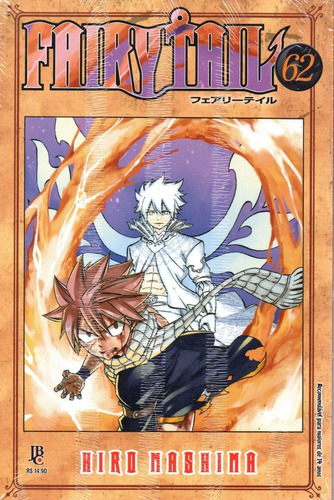 Fairy Tail N° 62 - Em Português - Editora Jbc - Formato 13 X 20,5 - Capa Mole - Bonellihq Cx481 J23