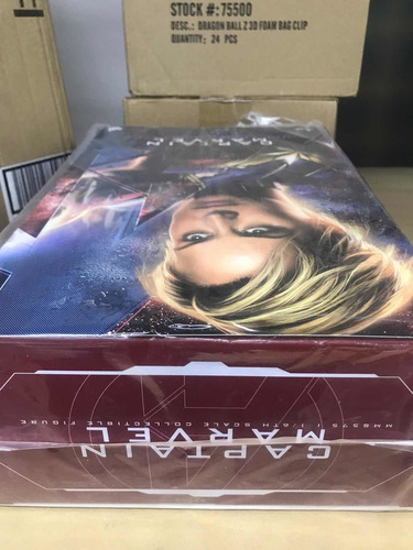 Captain Marvel 1/6 Endgame Avengers Marvel Hot Toys En Mano