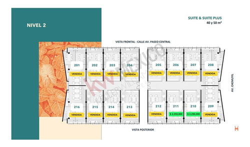 Oficna En Venta En Humana Workcenter, Playa Del Carmen.