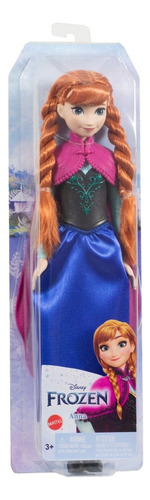Disney Frozen Muñeca Princesa Anna Frozen Mattel +3 Años