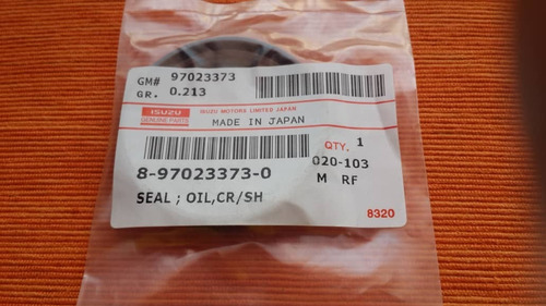 Estopera Cigueñal Delantera Luv Dmax 3.5 Original Isuzu