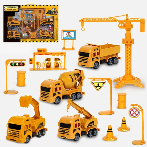 comprar Set De Juego Para Vehículos De Construcción Para Niños, Exca