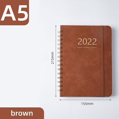 2x Agenda Superficie Impermeable 6.10'' X 8.46''
