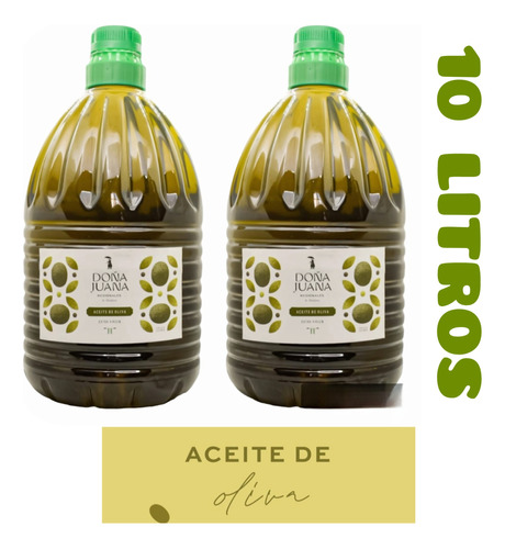 Aceite De Oliva Doña Juana 5l Pet Oferta 10 Litros