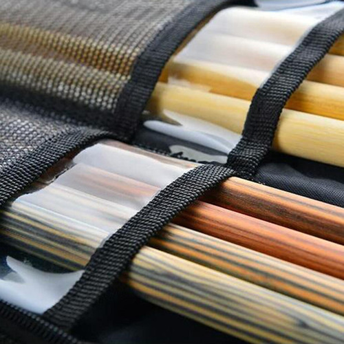 Imagen 5 de 5 de Bolsa Para Baquetas De Tambor Impresa, Esponja Gruesa, 4