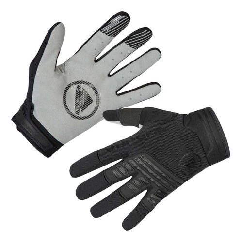 Guantes Ciclsimo Hombre Endura Singletrack Negro