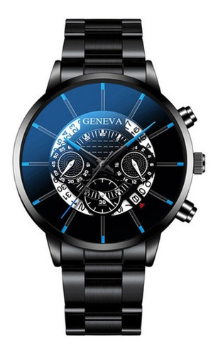 Imagen 1 de 2 de Reloj Impermeable De Color De Acero De Tungsteno Para Hombre