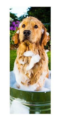 Adesivo Decorativo De Porta Cachorro Pet Shop Dog (cod.cp2)
