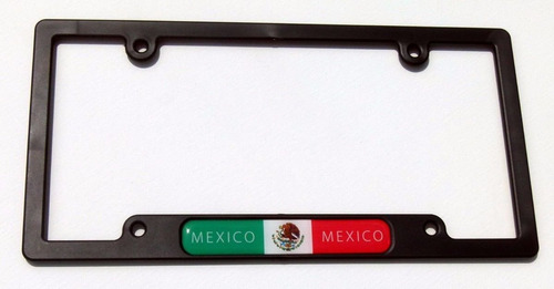 México Bandera Mexicana Marco De Placa De Matrícula D...