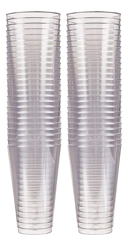 Vasos De Fiesta De Plástico Duro De 12 Onzas, 50 Unidades, A