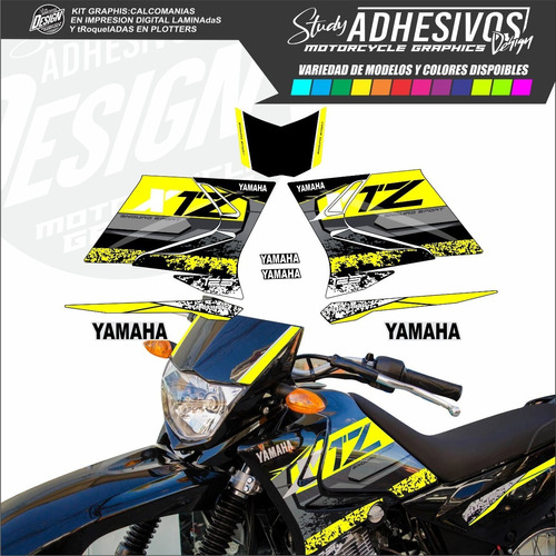Calcomanias Yamaha Xtz 125 Edicion Especial Tipo Originales 