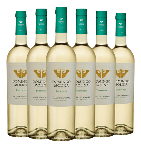 Vino Domingo Molina Torrontes Caja X 6 X 750ml.