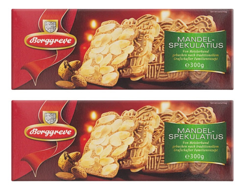 Biscoito Mandel-spekulatius Borggreve 300g ( 2 X 300g )