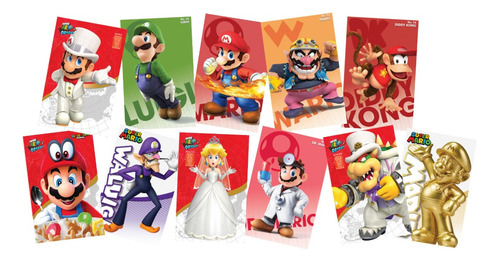 Tarjetas Amiibo Super Mario Odyssey - Cifamarket