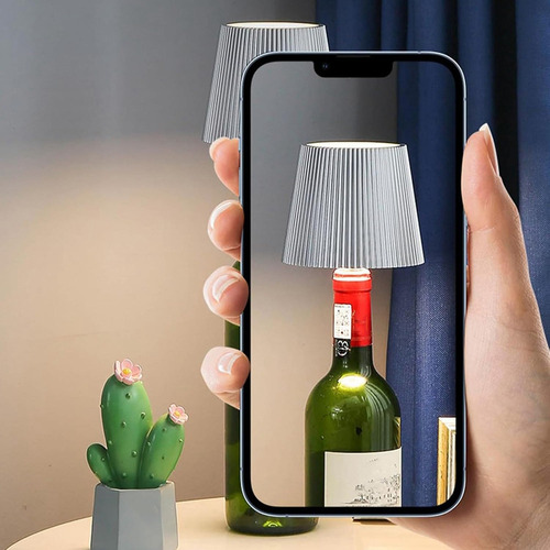 Aa Lámpara Led Inalámbrica For Botella De Vino Luz For
