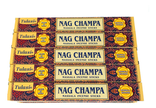 Caixa De Incenso Indiano Nag Champa - 25 Pacotinhos