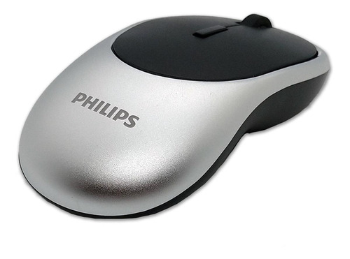 Mouse inalámbrico recargable Philips  400 Series SPK7413 silver