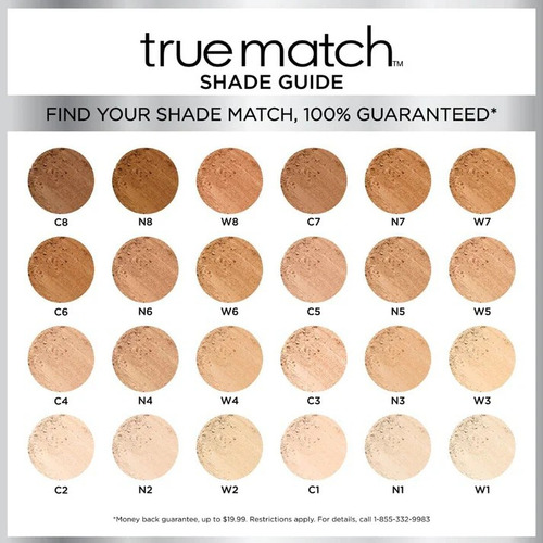 Base de maquillaje L'Oréal Paris True Match Super Blendable Powder Tono C1 Light