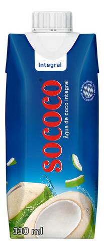 Água de Coco Integral Sococo Caixa 330ml