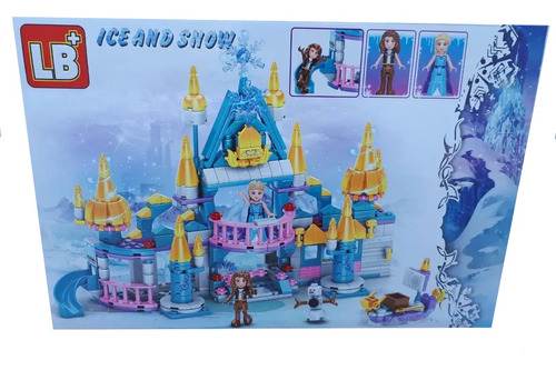 Frozen Bloques Construcción 314 Piezas Leg0 Elsa Princesas