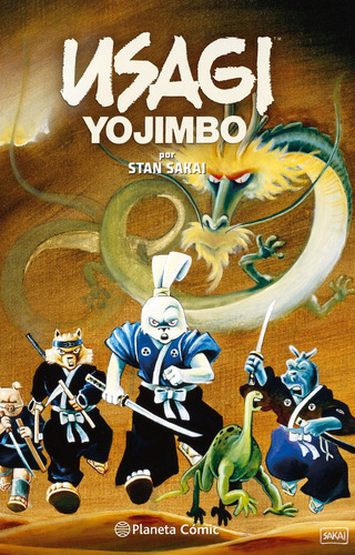 Usagi Yojimbo Fantagraphics Integral Nãâº 01/02, De Sakai, Stan. Editorial Planeta Cómic, Tapa Blanda En Español