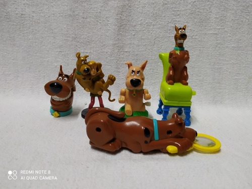 Paquete De 5  Muñecos Scooby Doo Vintage