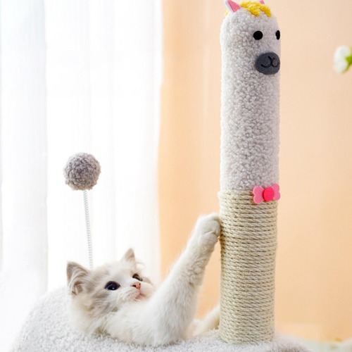 Túneles De Poste Rascador Para Gatos Con Bolas Interactivas