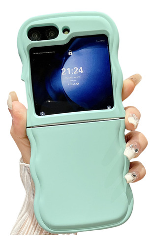 Para Samsung Zflip6 Funda Simple Color Sólido