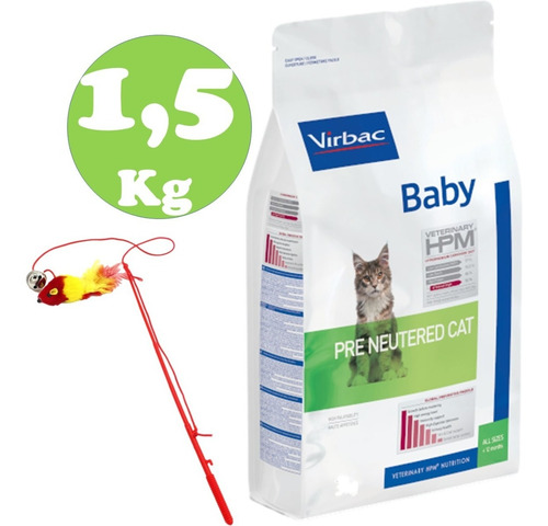 Virbac Hpm Baby Cat (gato Cachorro) 1,5kg + Regalo