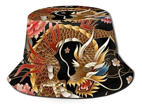 Sombreros De Cubo Grande De Dragón, Sombrero De Pesca De Bes