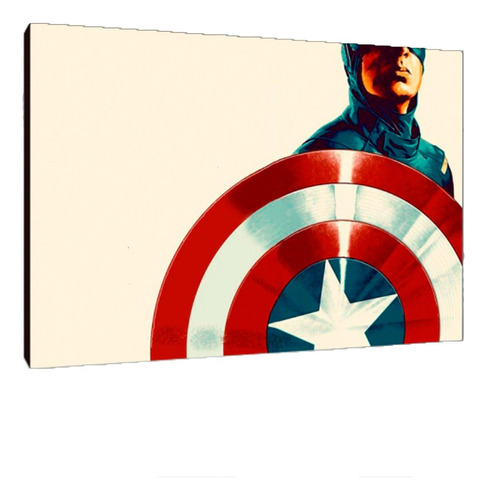 Cuadros Poster Superheroes Capitan America S 15x20 (pam(6))