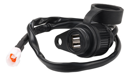 Plugue Carregador Usb Duplo Para Yamaha Mt-09 Mt09