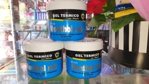 Pack Gel Menthol Rub 300g+100g