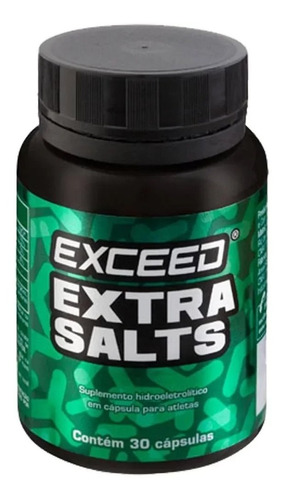 Exceed Extra Salts - Cápsulas De Sal - 30 Cápsulas Sabor Sem sabor