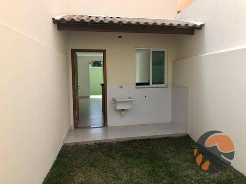 Casa Com 2 Quartos À Venda, 80 M² - Ipiranga - Guarapari/es - Ca0556