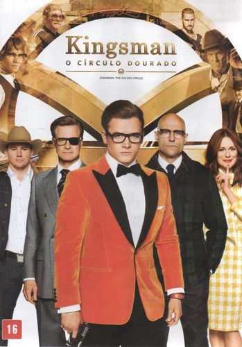 Dvd - Kingsman - O Círculo Dourado - Taron Egerton - Lacrado