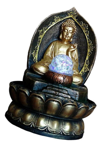 Estatua De Buda Tradicional, Fuente De Agua Para Interiores,