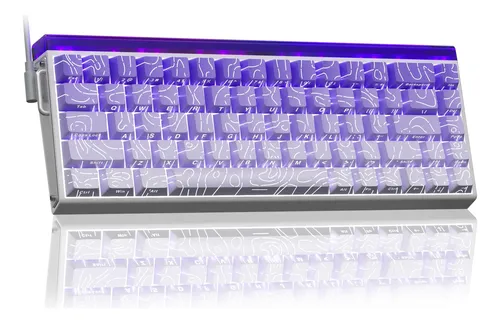 Gaming Keyboard Aula Hero 68 He 60% Wired Rgb Backlit | MercadoLivre