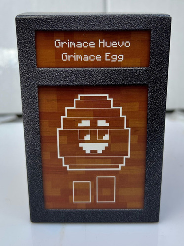 Minecraft Mcdonald's 2025 Edición Limitada - Grimace Huevo