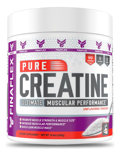 Creatina Pure 150grs 30serv Finaflex Masa Muscular Fuerza