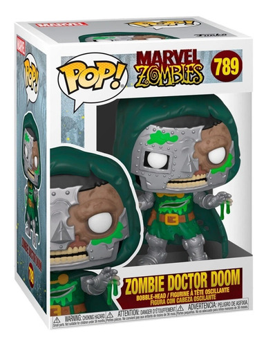 Funko Pop! Marvel Zombie Doctor Doom 789 Colección Ix +