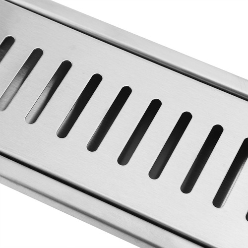 Ducha Rectangular Grande De Acero Inoxidable Floor Drain
