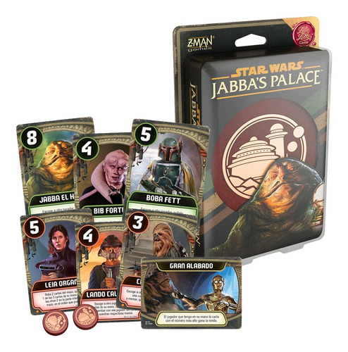 Juego De Cartas Palacio De Jabba Star Wars - Z Man Games