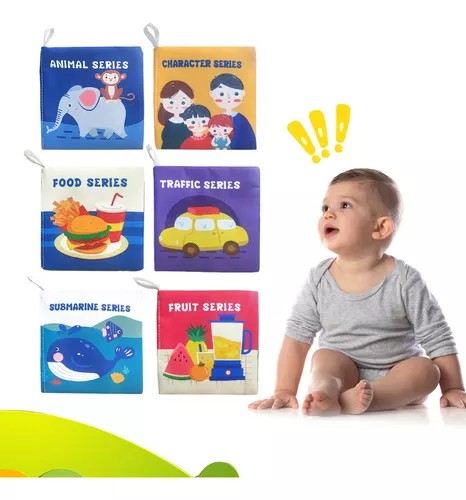 GENERICO Libro Sensorial Bebe Estimulación Temprana Educativo