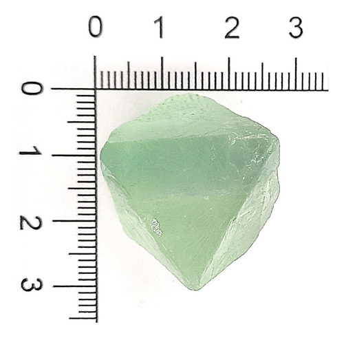 Fluorita Geométrica Natural En Bruto Ex Grande. 2.5 -3 Cm
