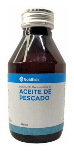 Imagen 1 de 5 de Aceite De Pescado Goldfish X 150 Cc