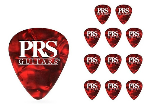 Palhetas Prs Tortoise Shell Celluloid Picks Medium 12un.