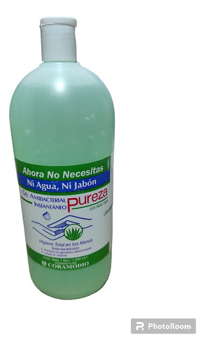 Gel Antibacterial Purezza Con Áloe Vera 1 Litro. Superoferta