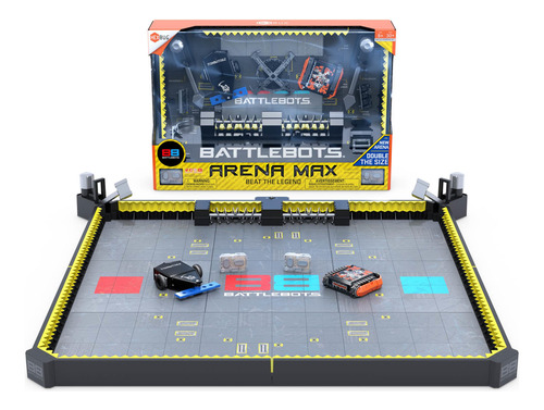 Juego De Mesa Battlebots Arena Hexbug Max Con Mando A Distan