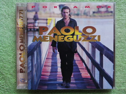 Eam Cd Paolo Meneguzzi Por Amor 1996 Su Disco Album Debut